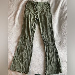 Zara Flare Linen Pants